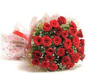 27 Adet kırmızı gül buketi  Amasya ucuz çiçek gönder 