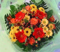  Amasya ucuz çiçek gönder  sade hos orta boy karisik demet çiçek 