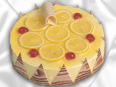 taze pastaci 4 ile 6 kisilik yas pasta limonlu yaspasta  Amasya online çiçek gönderme sipariş 