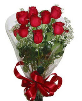 Çiçek sade gül buketi 7 güllü buket  Amasya online çiçek gönderme sipariş 